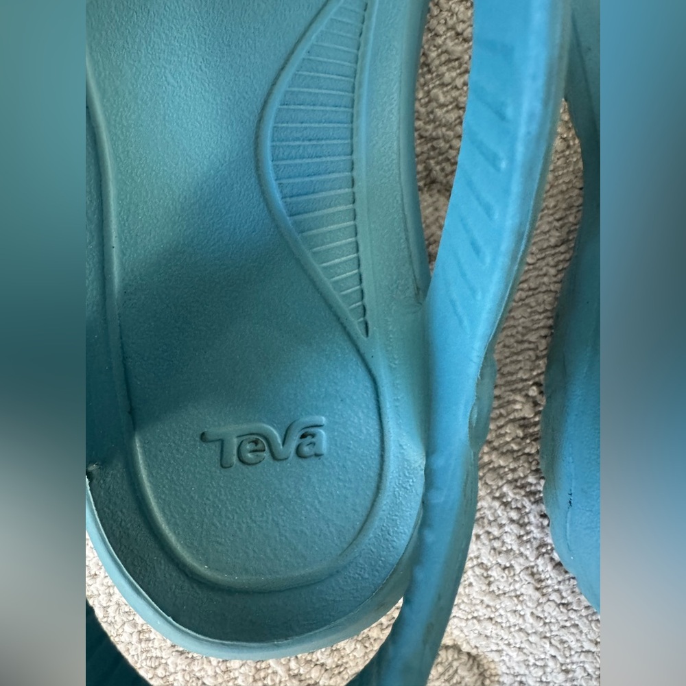 Teva Women's Blue Sandals, Size 10 - Picture 9 of 12